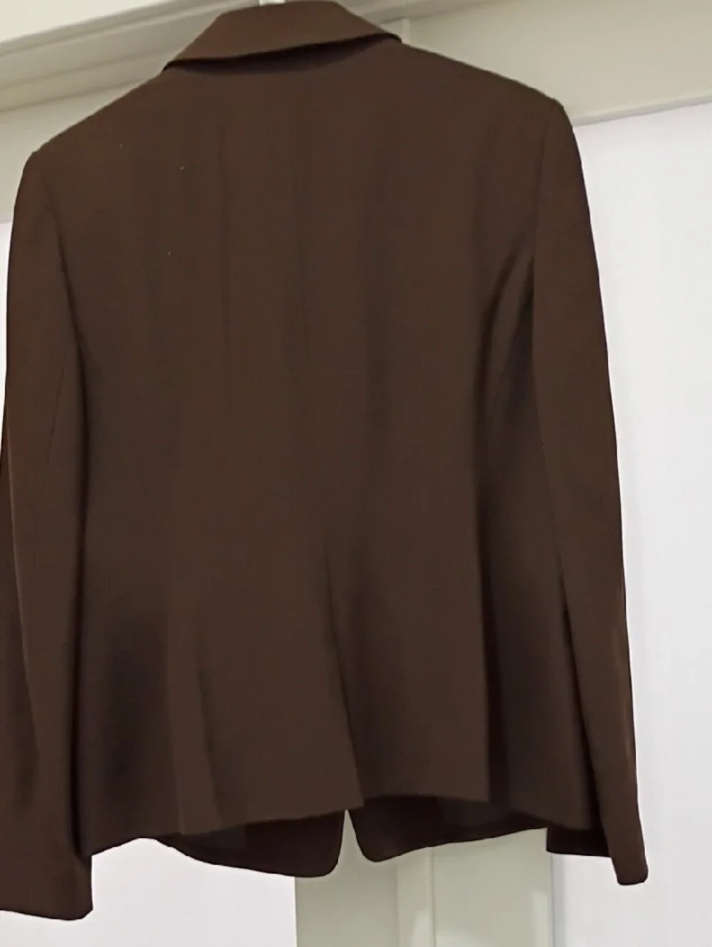 Michael Kors Women's Dark Brown Single-Button Blazer